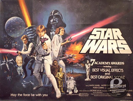 Gwiezdne Wojny – 25 maja ma miejsce światowa premiera filmu Gwiezdne wojny w reżyserii George’a Lucasa. 