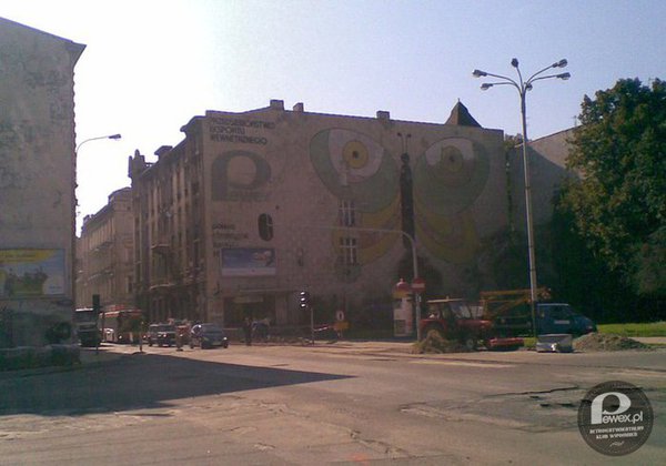 Mural w Łodzi