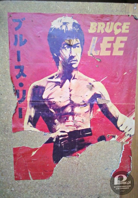Plakat z Brucem Lee