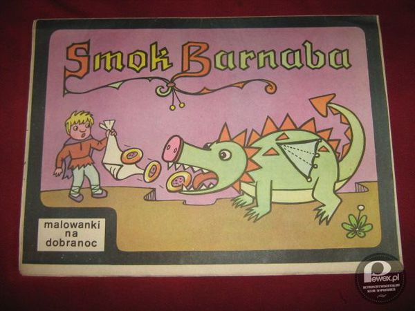 Malowanka "Smok Barnaba"