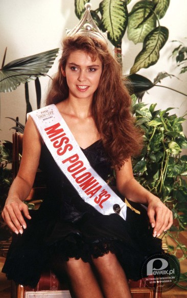 Miss Polonia 1992r - Ewa Wachowicz