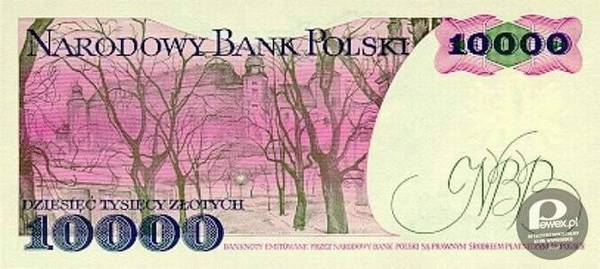 Stary banknot 10000 złotych