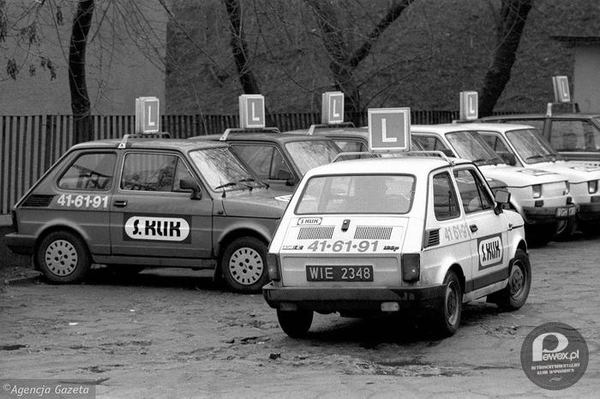 Rok 1992: szkoła jazdy w Warszawie
